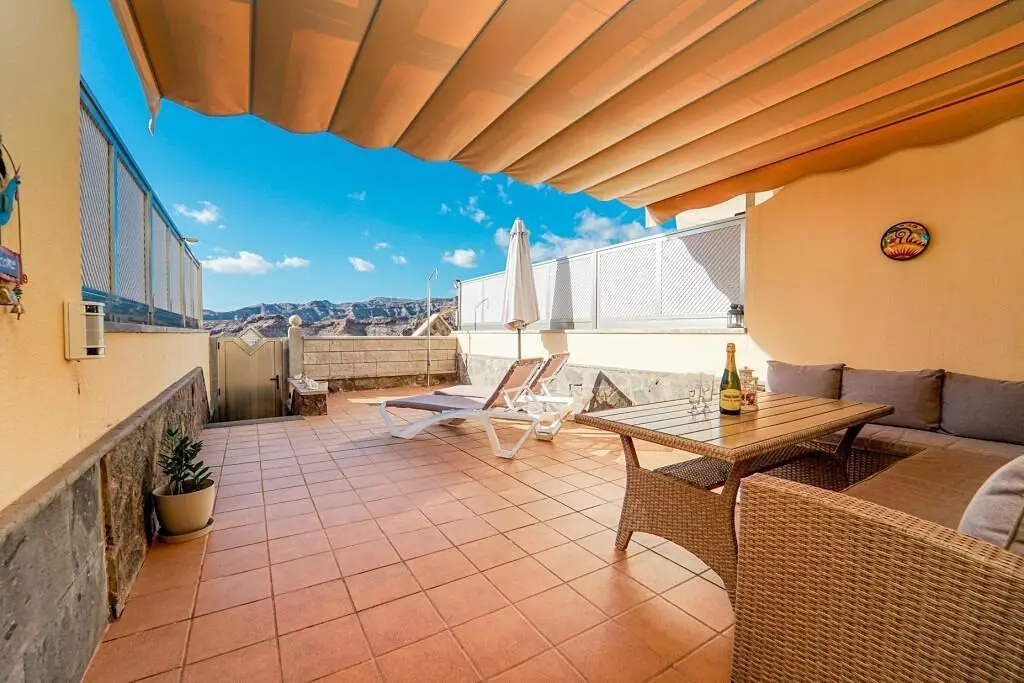 Terrasse; blick, fliesenboden