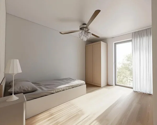 Schlafzimmer; tageslicht, holzboden