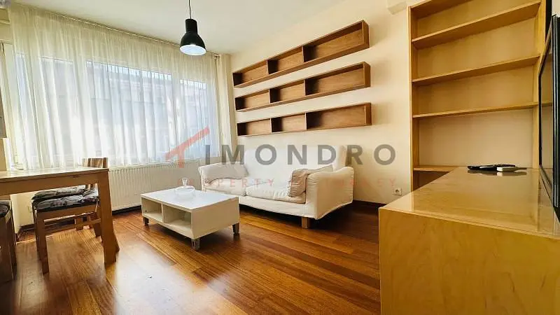 Σαλόνι; ξύλινο πάτωμα, φυσικό φως, μοντέρνο στυλ