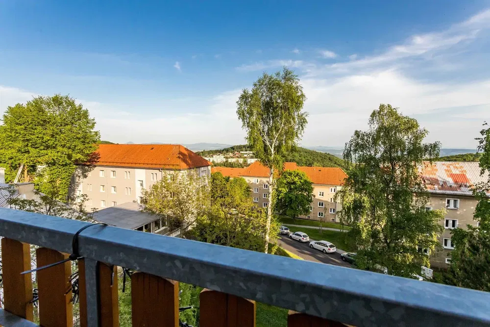 Balkon; výhled