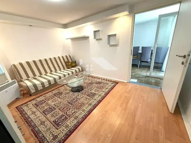 Dnevni boravak; drveni pod, prirodna svjetlost