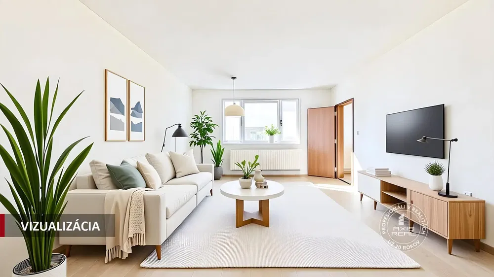 Wohnzimmer; tageslicht, moderner stil, holzboden