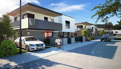 Maison et environs; vue