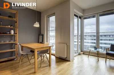 Salon; vue, parquet, lumière naturelle, style moderne