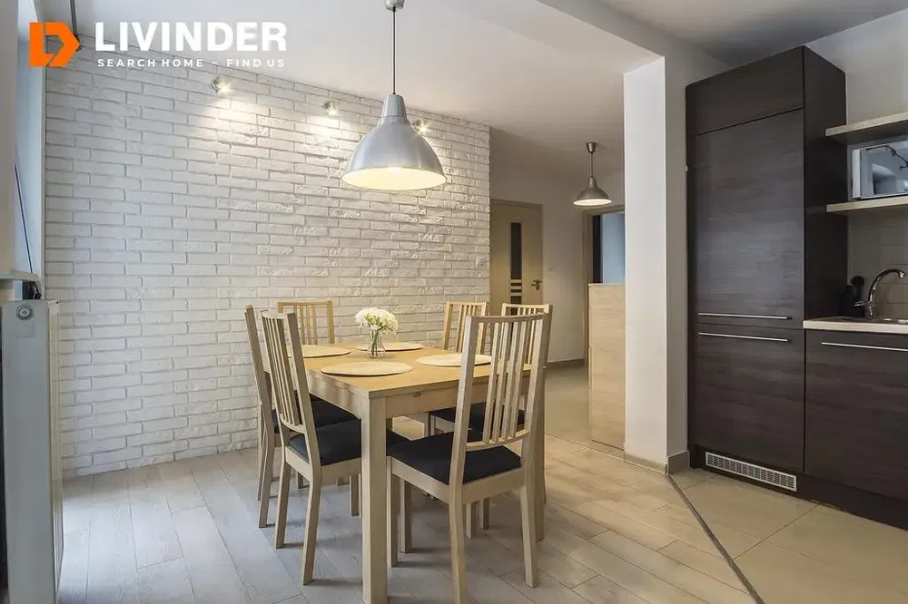 Cuisine; style moderne, parquet