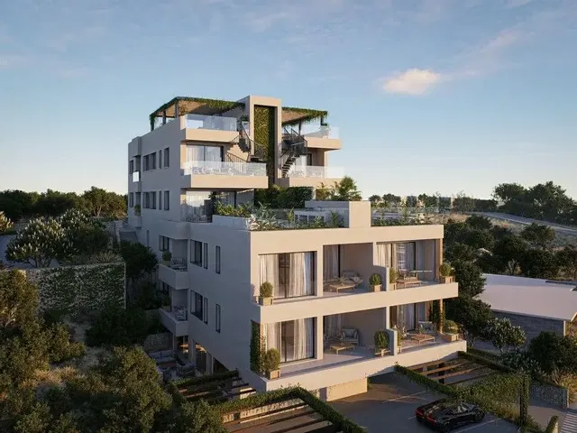 Maison et environs; vue