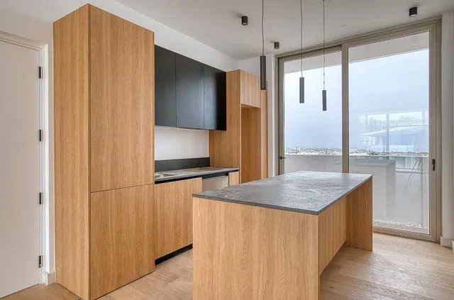 Küche; blick, tageslicht, moderner stil