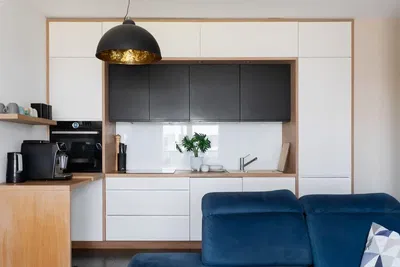 Cuisine; électroménager, lumière naturelle, style moderne