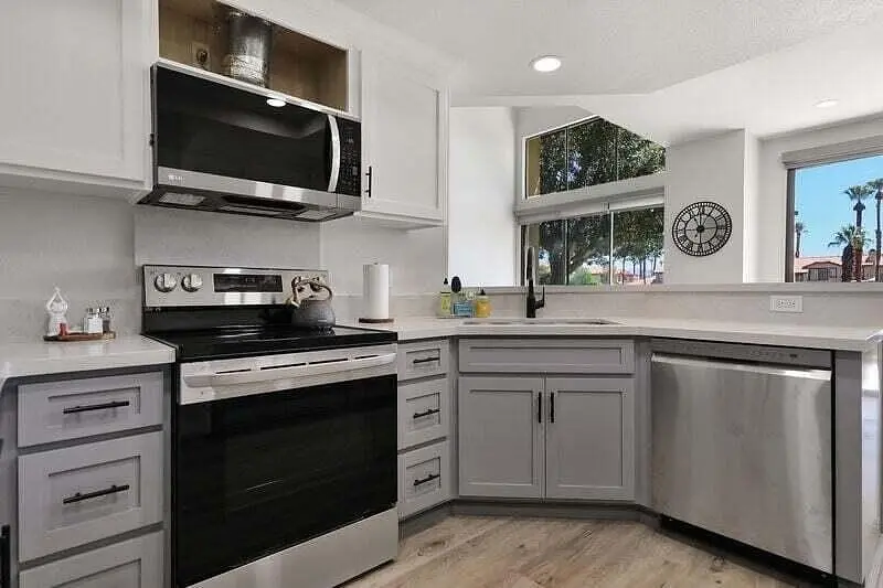 Cuisine; électroménager, vue, lumière naturelle