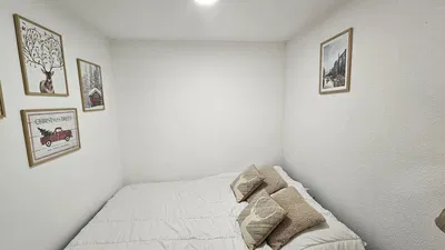 Bedroom; rustic style, natural light