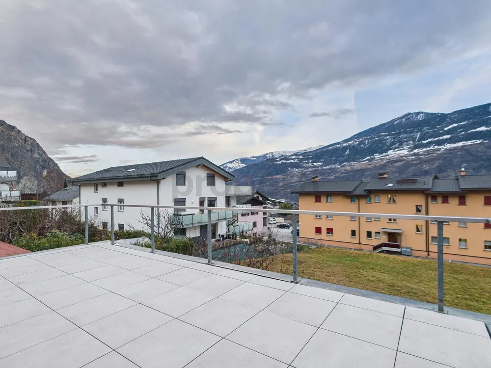 Terrasse; fliesenboden, blick