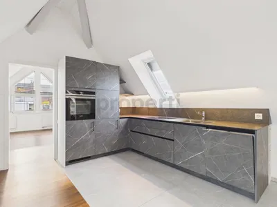 Cuisine; électroménager, lumière naturelle, style moderne