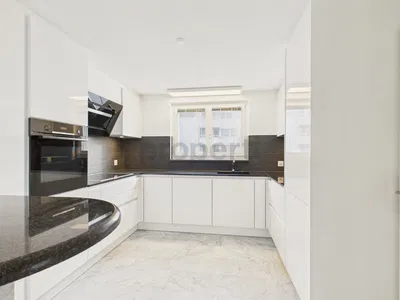 Кухиња; кухињски апарати, природно светло, модерни стил