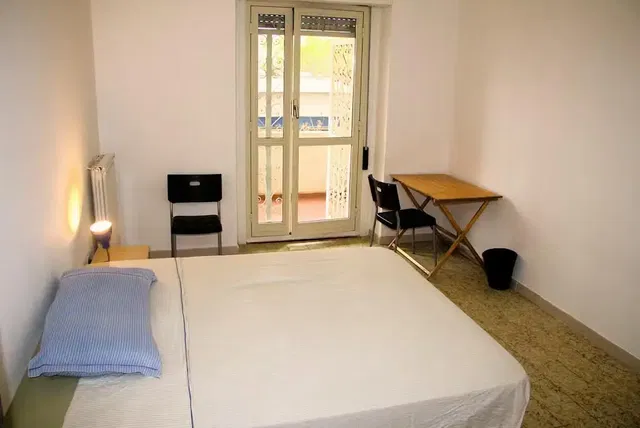 Camera da letto; luce naturale