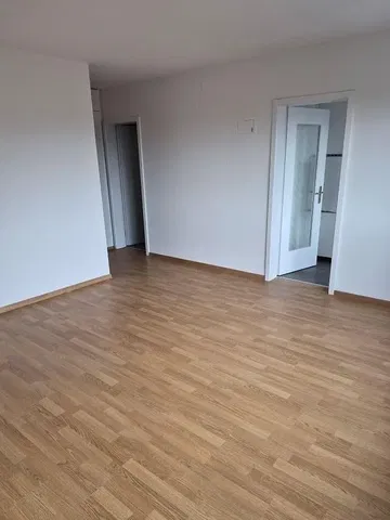 Woonkamer; houten vloer, natuurlijk licht