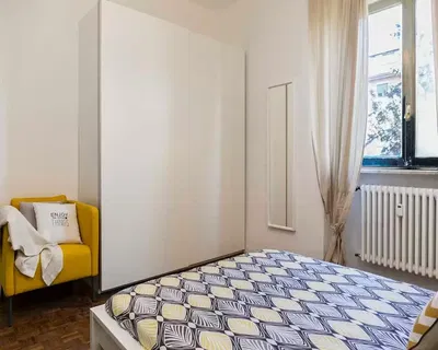 Schlafzimmer; tageslicht, moderner stil