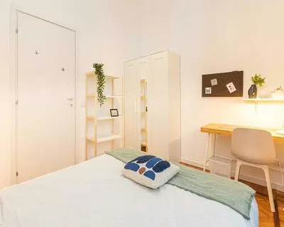 Schlafzimmer; tageslicht, moderner stil