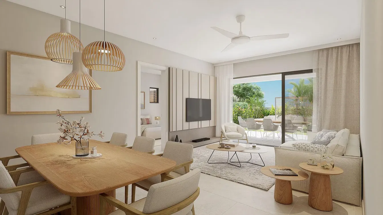 Wohnzimmer; blick, tageslicht, moderner stil