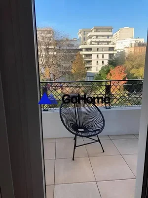 Balkon; blick, fliesenboden