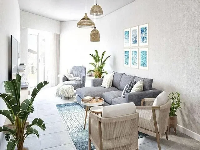 Obývací pokoj; přirozené světlo, moderní styl