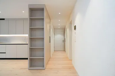 Кухня; дървен под, ремонтиран, естествена светлина