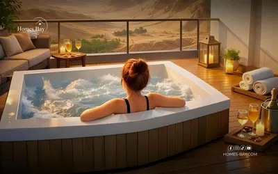 Balkon; manzara, doğal ışık