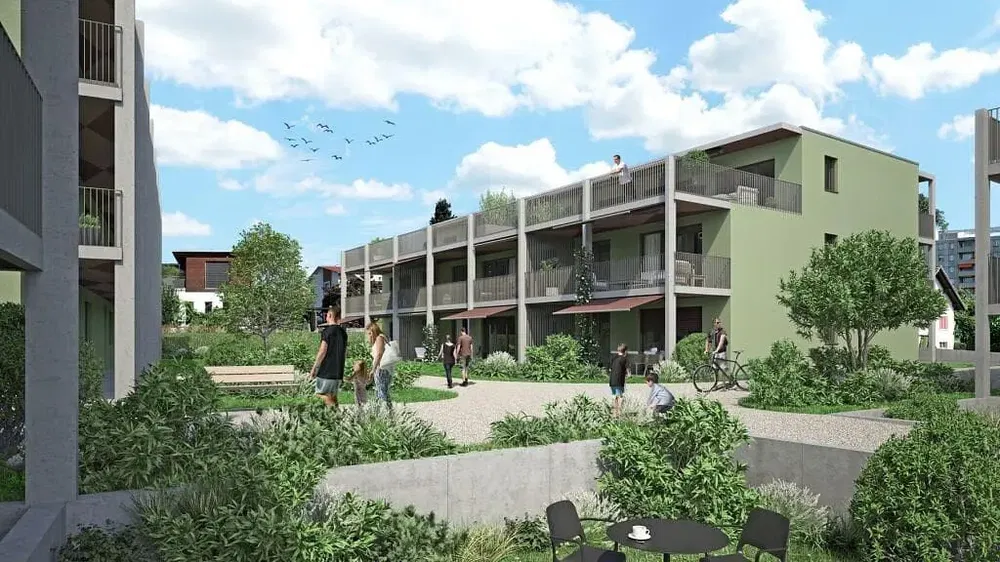 Huis en omgeving; uitzicht