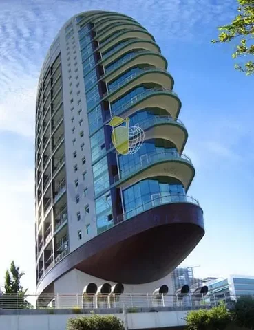 Casa e arredores; vista