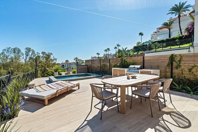 Terrazza; vista, luce naturale