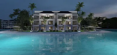 Casa e arredores; vista