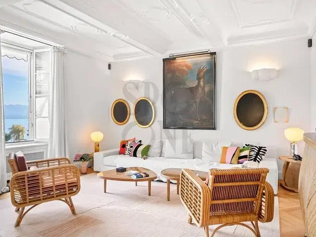 Woonkamer; uitzicht, natuurlijk licht, moderne stijl