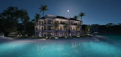 Casa e arredores; vista