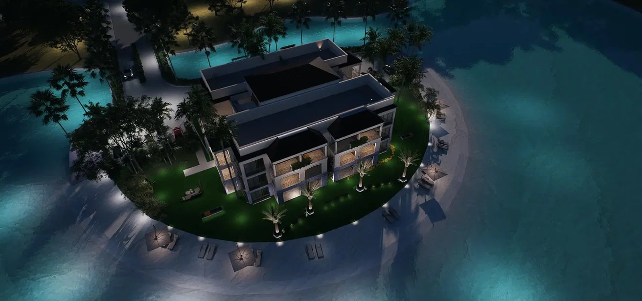 Casa e arredores; vista, luz natural