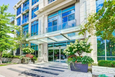 House and surroundings; view