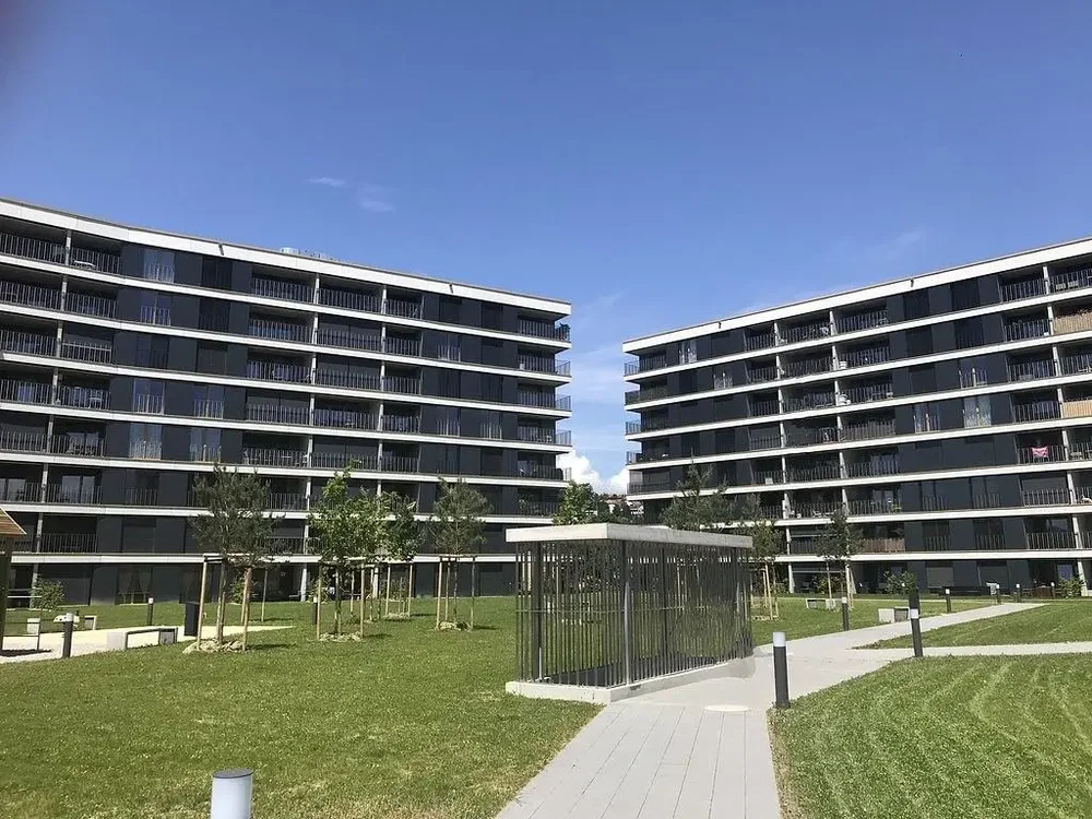 Haus und umgebung; blick