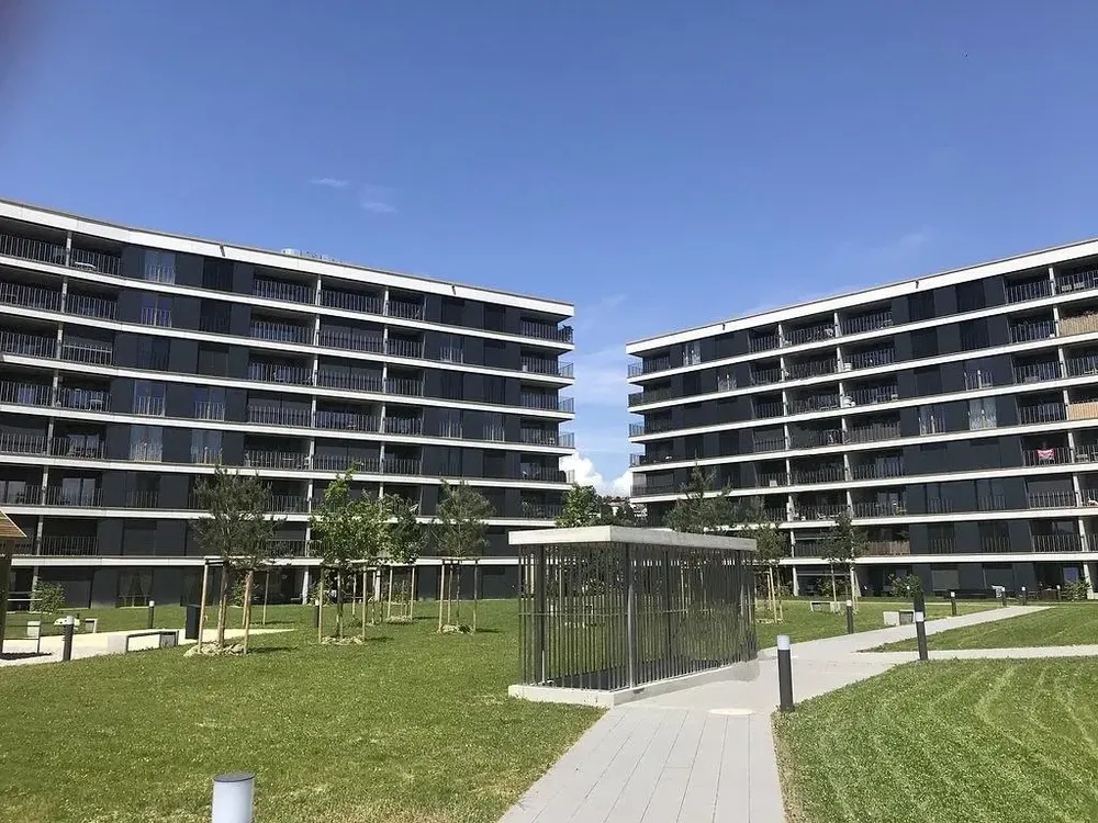 Haus und umgebung; blick