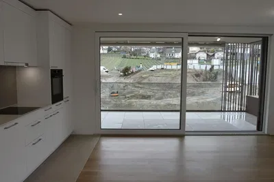 Küche; blick, küchengeräte, tageslicht