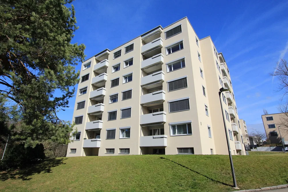 Maison et environs; vue