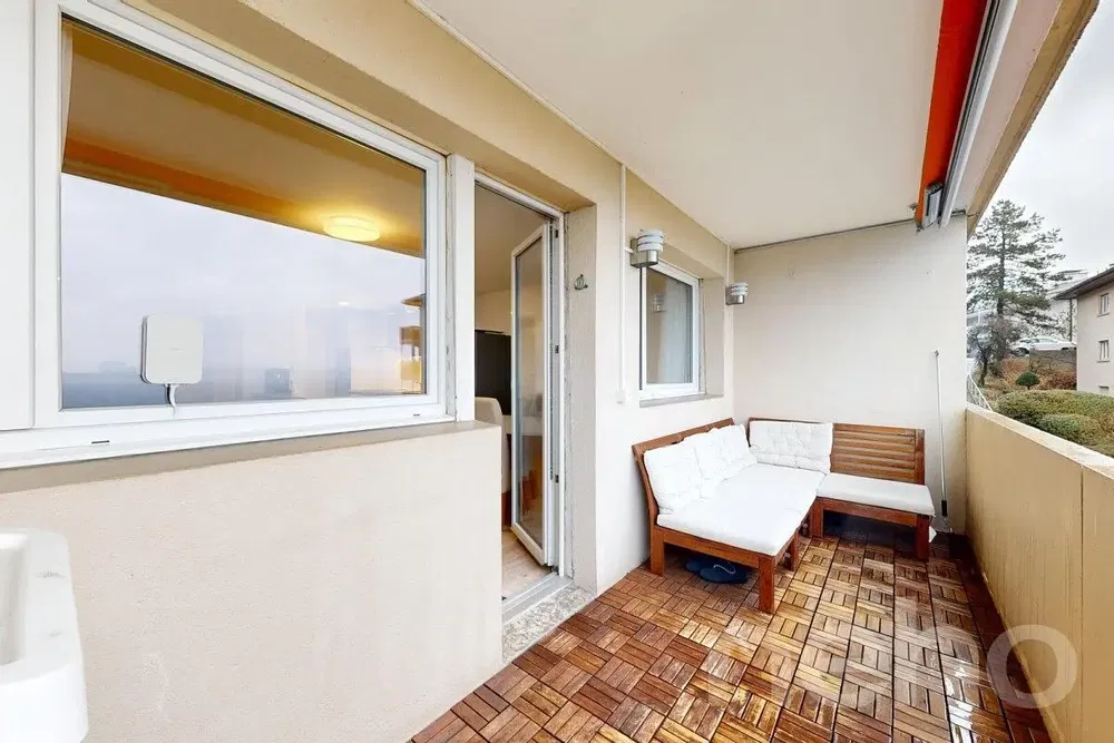 Balcon; parquet, vue