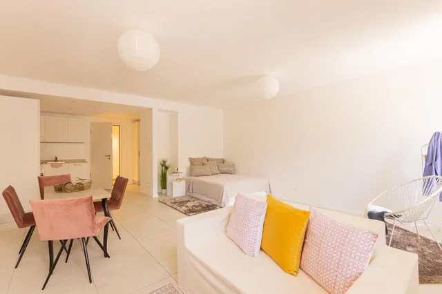 Дневна соба; природно светло, модерни стил