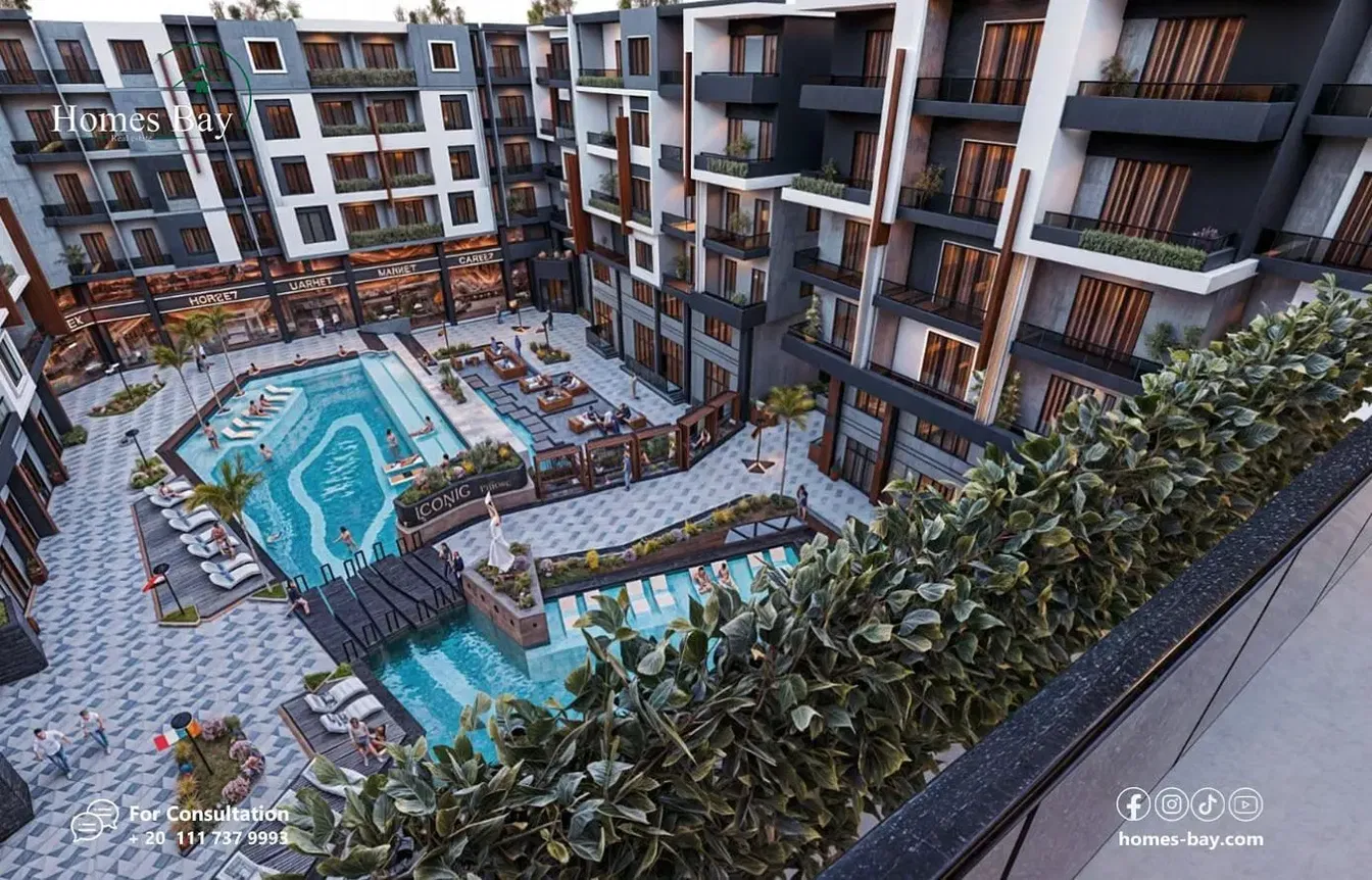 Dům a okolí; výhled