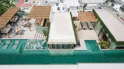 Terasa; výhled, přirozené světlo