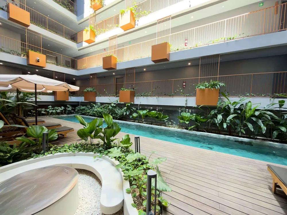 Haus und umgebung; tageslicht, blick