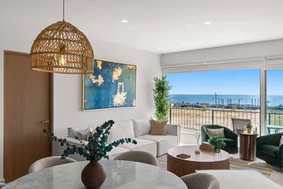 Salón; vista, luz natural, estilo moderno