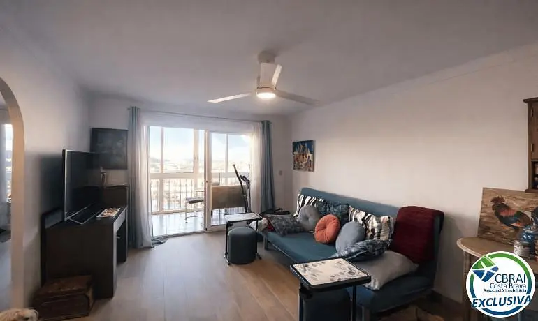 Salón; vista, luz natural, estilo moderno