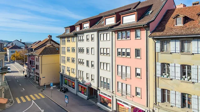 Maison et environs; vue