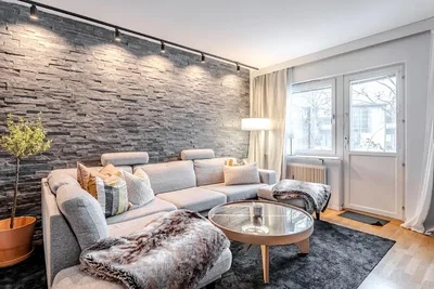 Salon; lumière naturelle, style moderne