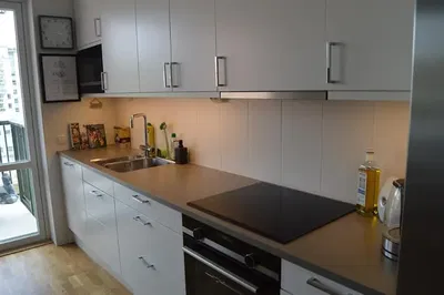 Cuisine; électroménager, vue, lumière naturelle