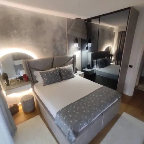 Schlafzimmer; moderner stil, tageslicht