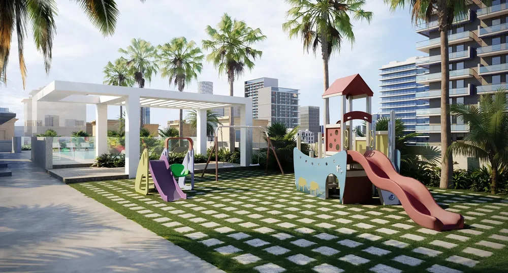 Dům a okolí; výhled